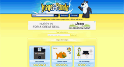 Desktop Screenshot of colegio.juegos-panda.com