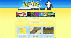 Desktop Screenshot of carreras.juegos-panda.com