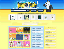 Tablet Screenshot of deportes.juegos-panda.com